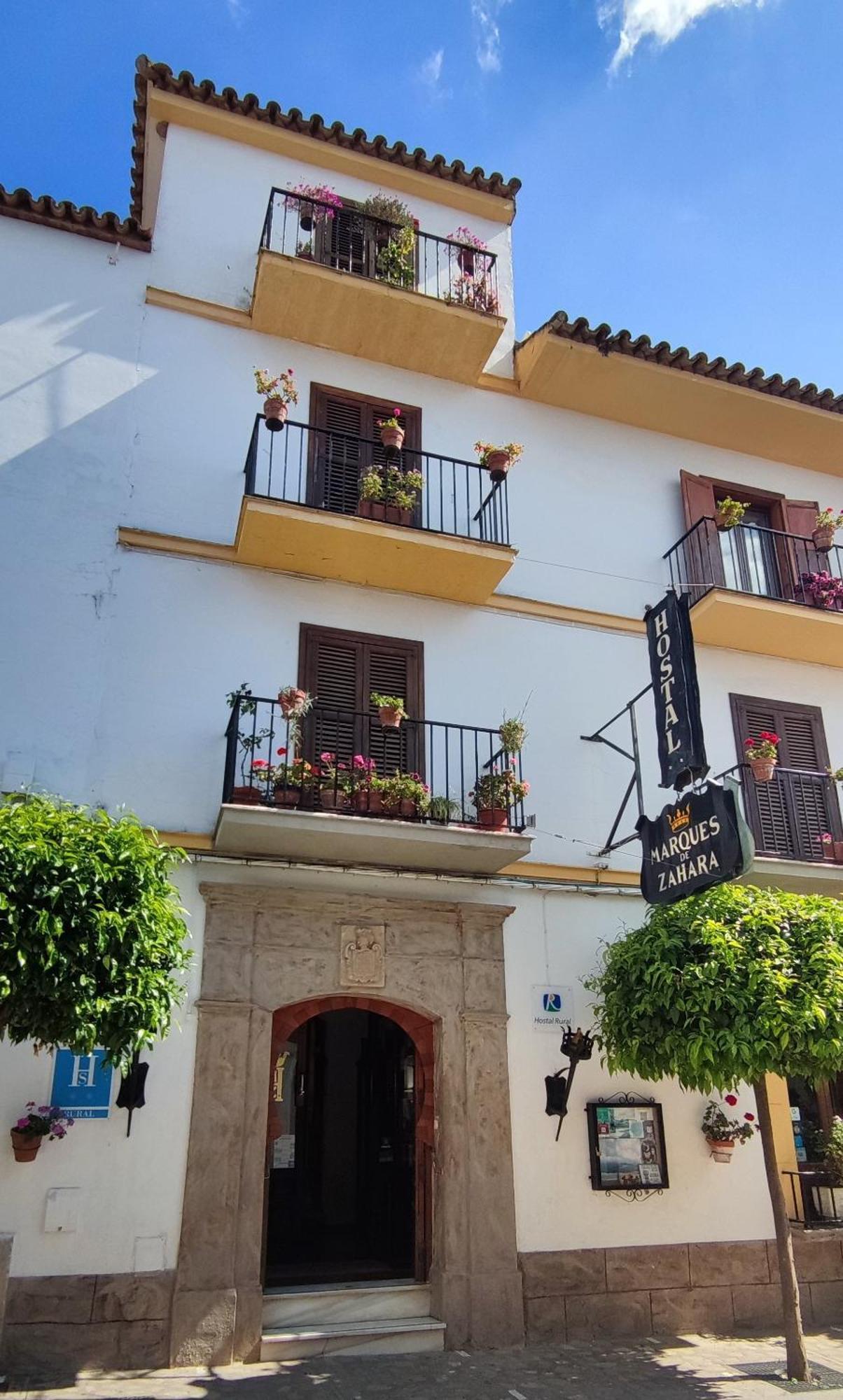 Hostal Rural Marques De Zahara Zahara De La Sierra Exterior photo